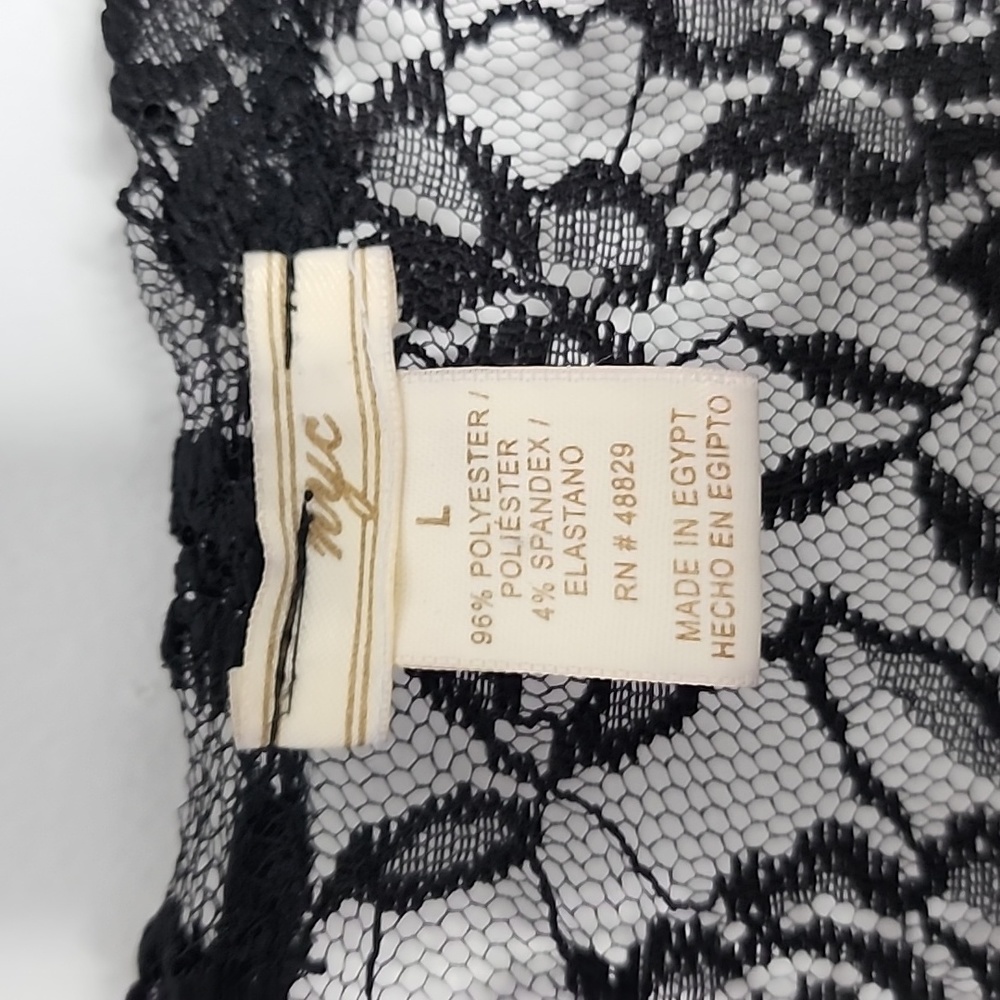 Black Lace Duster New Without Tags - image 3